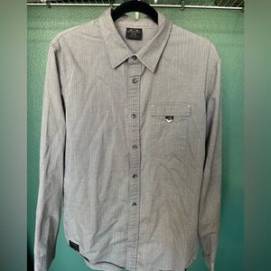 Oakley Gray Button Down Shirt
